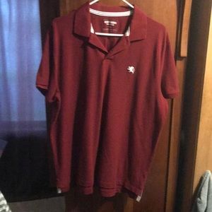 Maroon Express Pique Polo